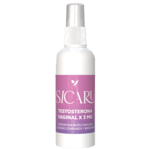Testosterona vaginal x 3 mg