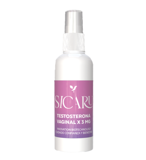 Testosterona vaginal x 3 mg